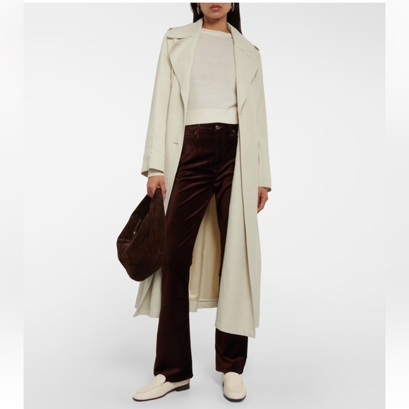 New AGOLDE Nico High Rise Slim Boot in Chocolate Milk Size 32 - Picture 12 of 16